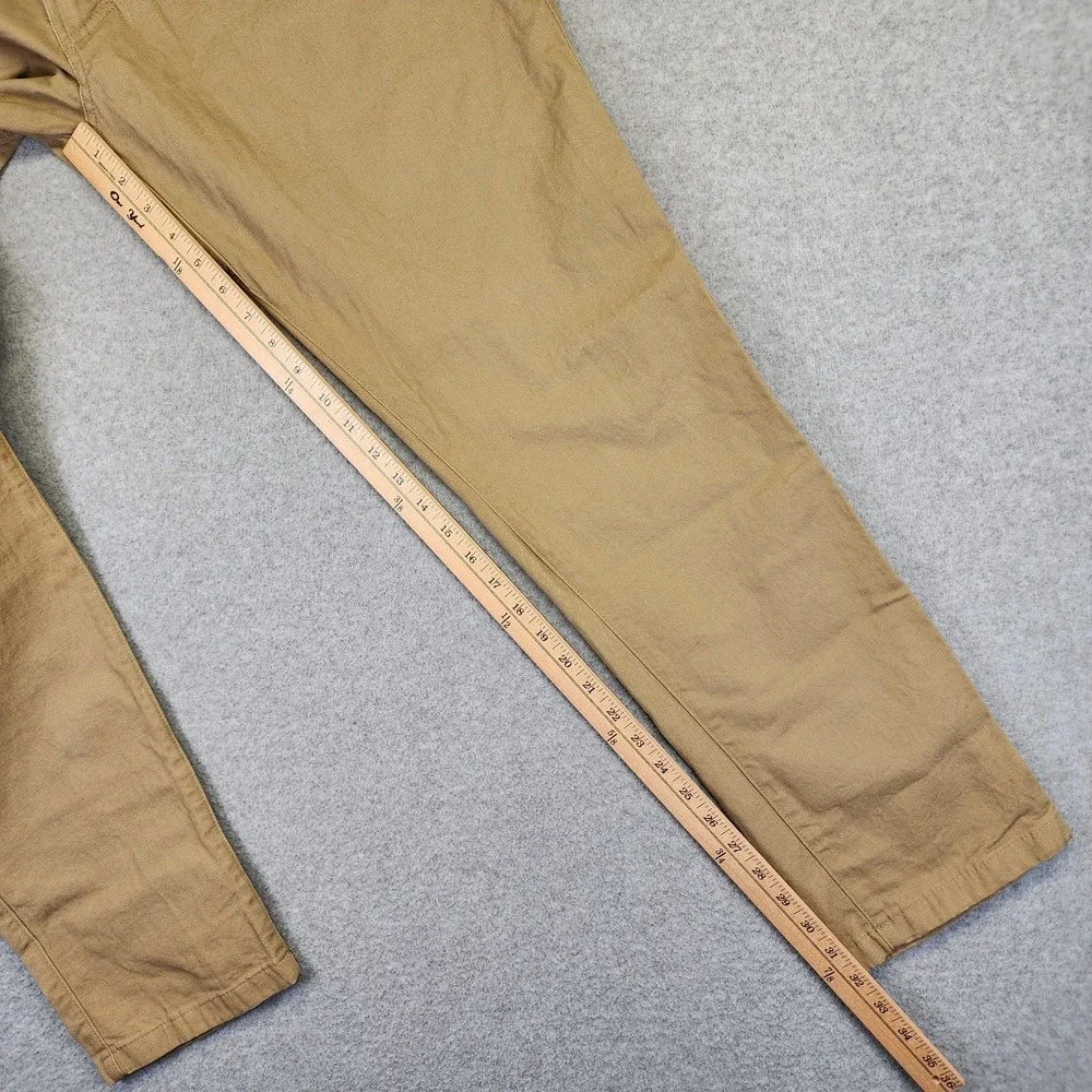 Origin USA Men's 38x32 Moab Stretch Cotton Pant Taper Canvas Tan